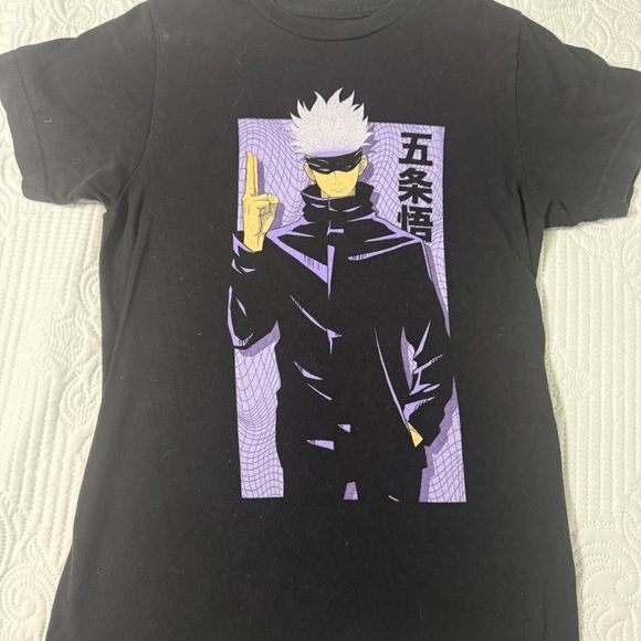 Other - Anime Graphic Black T-Shirt